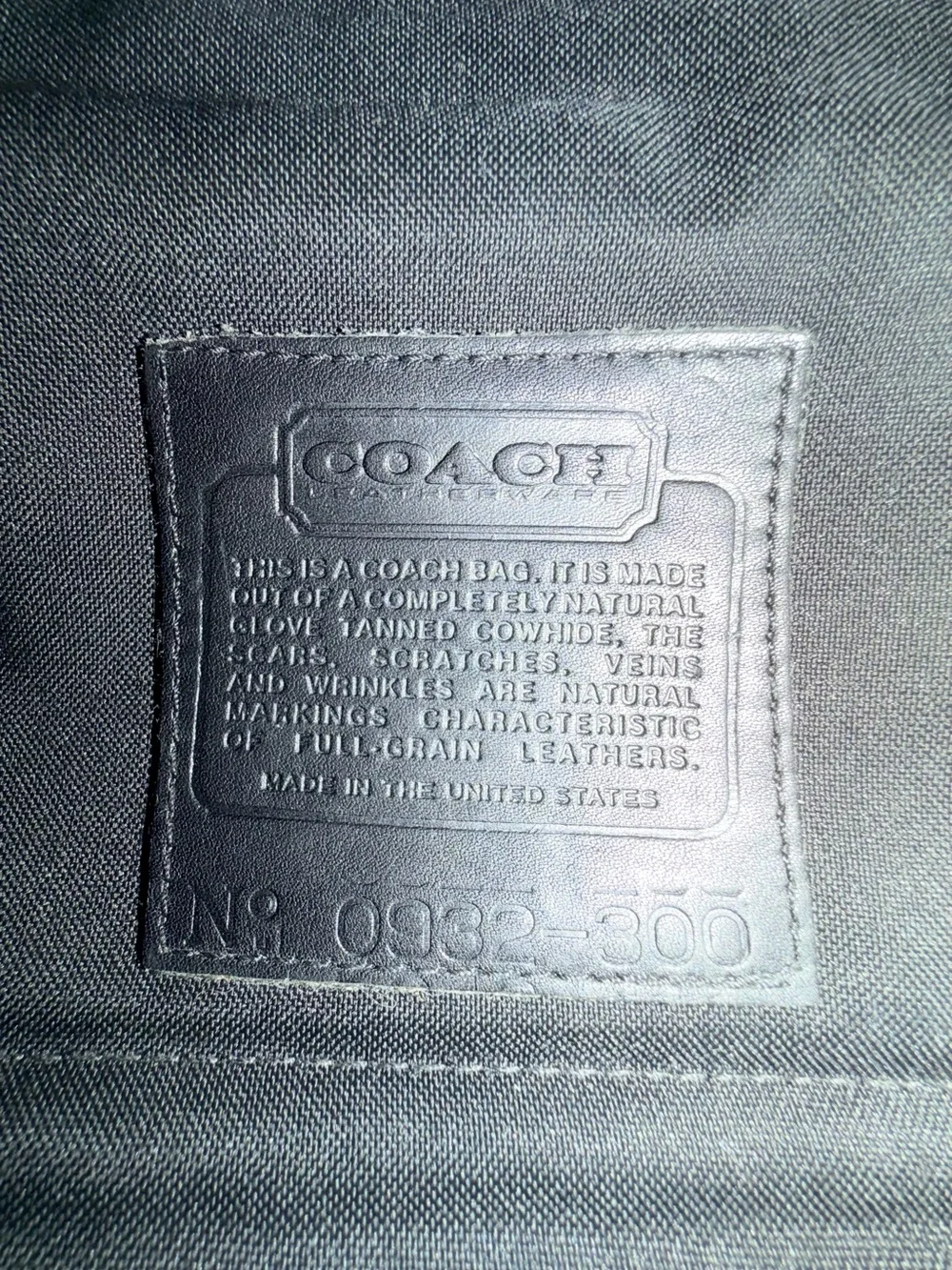 Coach compact fanny